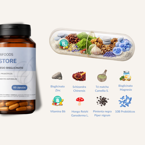 Pack AM/PM Nutri Restore + Nutri Microbiota 60 c/u