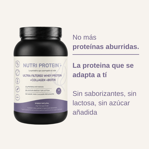 Nutri Protein+ x2 + Shaker Térmico Acero 500ml