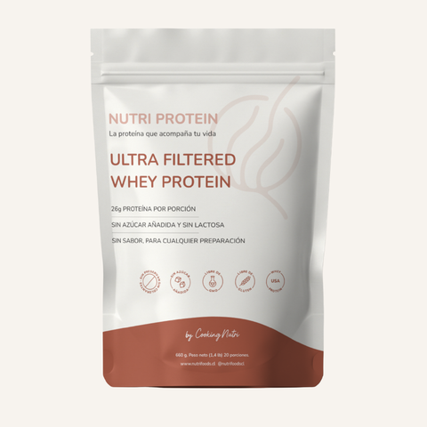 NutriProtein Proteina Whey Refill 660g Doypack | Sin Sabor para Cocinar
