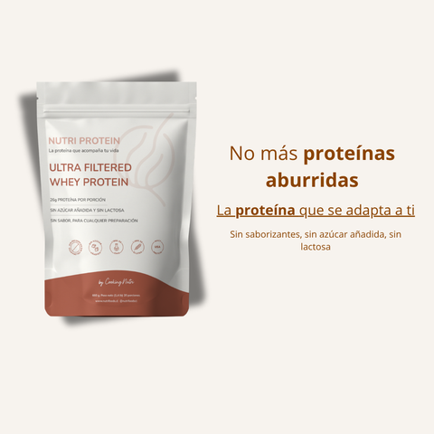 NutriProtein Proteina Whey Refill 660g Doypack | Sin Sabor para Cocinar