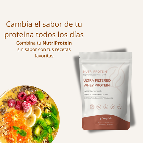 NutriProtein Proteina Whey Refill 660g Doypack | Sin Sabor para Cocinar