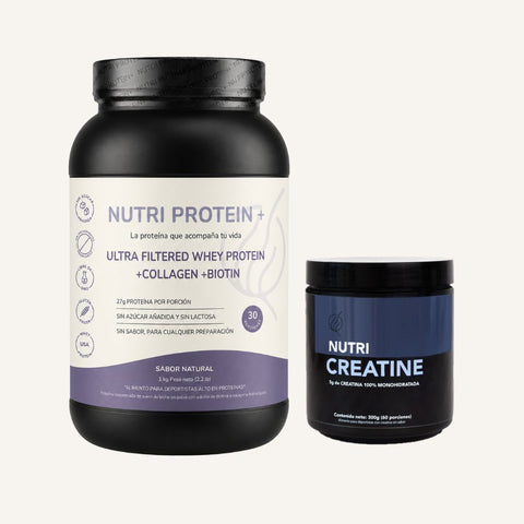 Pack Nutri Protein+ Collagen & Biotin + Creatina