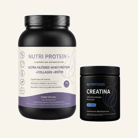 Pack Nutri Protein+ Collagen & Biotin + Creatina