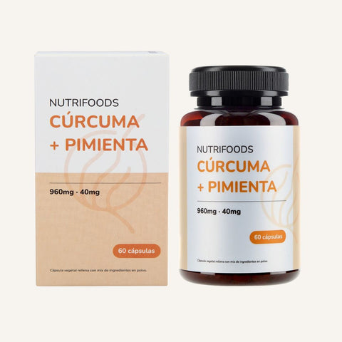 Cúrcuma con Pimienta Negra 60 Cápsulas